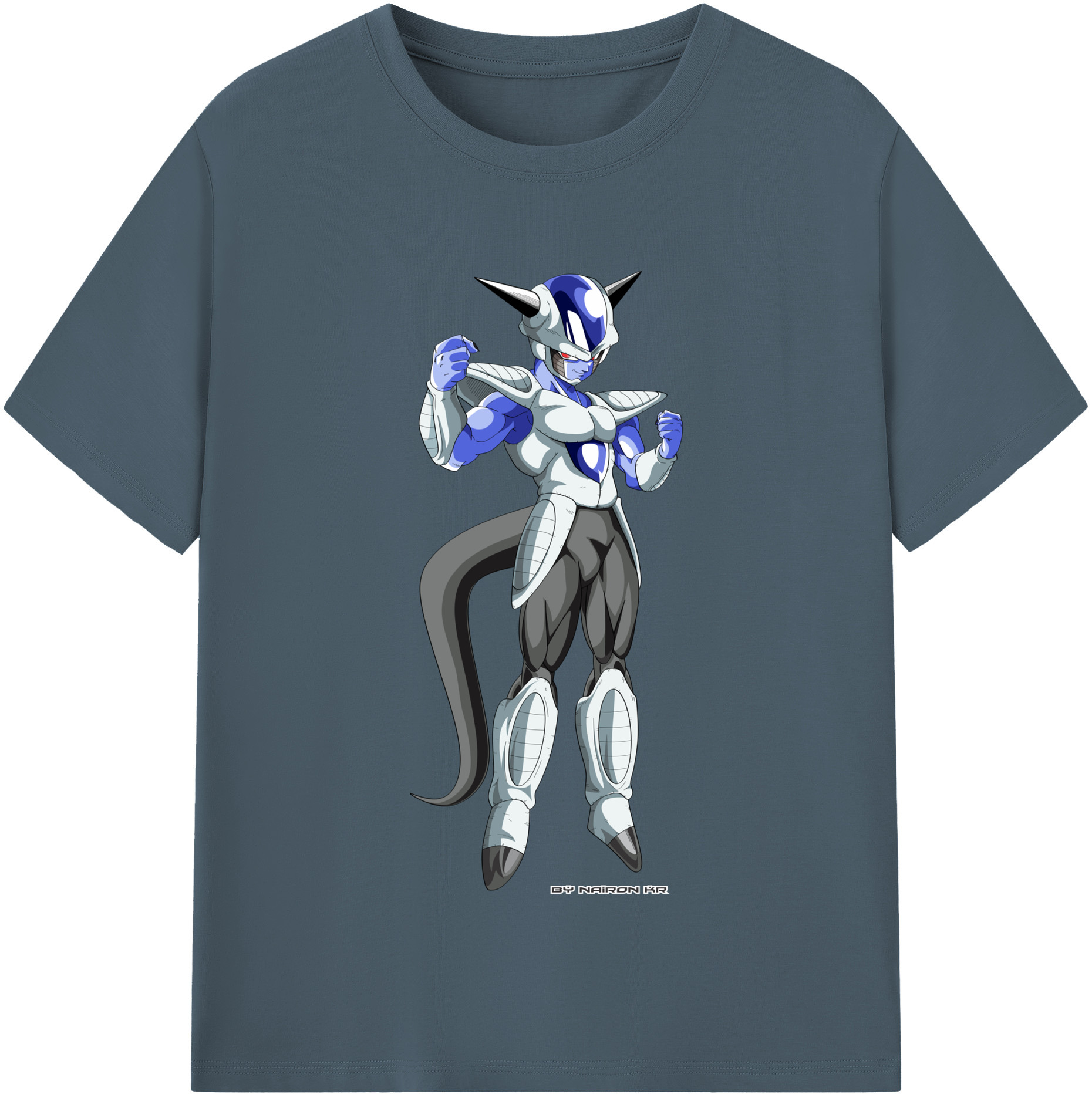 （画像用） ドラゴンボール フリーザ DRAGON BALL Frieza 綿100％半袖Tシャツ（フロントプリント）
